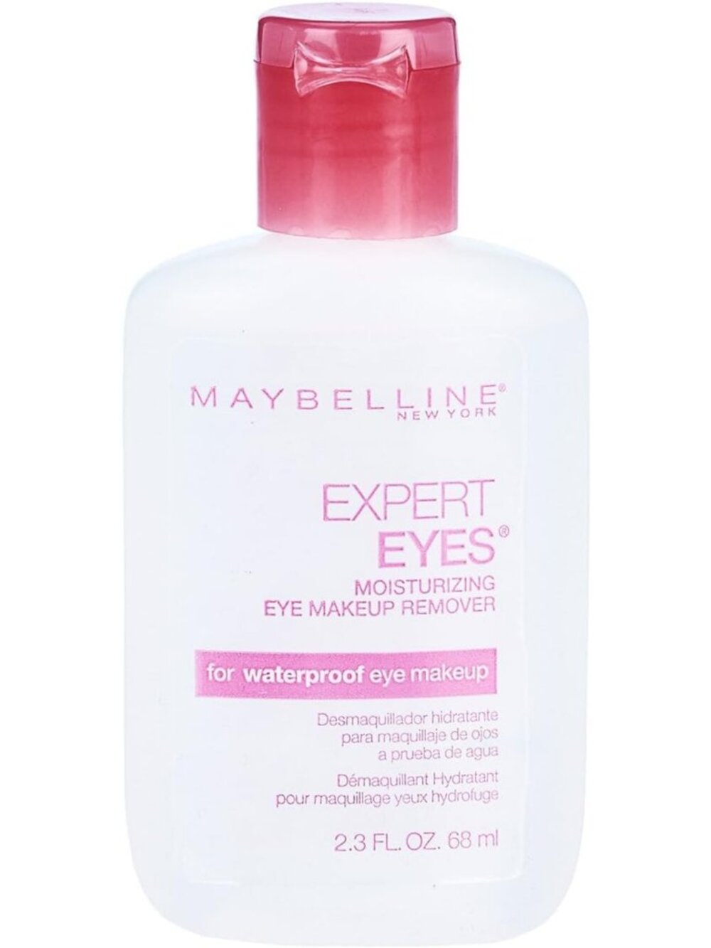 Moisturizing Eye Makeup Remover for Waterproof Makeup, Gentle Formula, 2.3 fl.